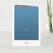 Happy Passover Star van David Wenskaart Kaart (Achterkant)