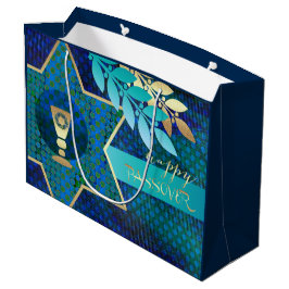 Happy Passover. Ster van David en Kiddush Cup Groot Cadeauzakje