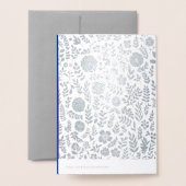 Happy Passover. Ster van David en Kiddush Folie Kaarten (Met envelop)