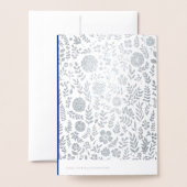 Happy Passover. Ster van David en Kiddush Folie Kaarten (Met envelop)