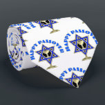 Happy Passover Stropdas<br><div class="desc">Speciaal traditioneel en modern joods thema Gifts and Apparel</div>