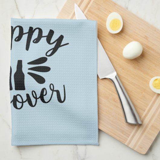 Happy Passover Theedoek (Quarter Fold)