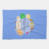 Happy Passover Theedoek (Horizontaal)