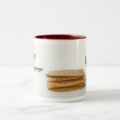 Happy Passover Tweekleurige Koffiemok (Center)