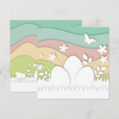 Happy Pastel-eieren (Voorkant / Achterkant)