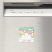 Happy Pastel-eieren Magneet (Insitu (Vaatwasser))