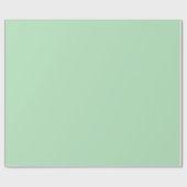 Happy Pastel Green #B6E4BD Wrapping Paper Cadeaupapier (Vlak)