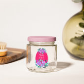 Happy Pawaterverf florroze ei Sticker