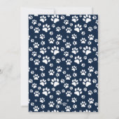 Happy Pawholidays foto Feestdagenkaart (Achterkant)