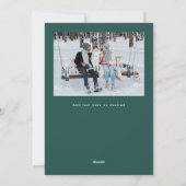 Happy Pawholidays Fun Stars Hondenfoto Feestdagenkaart (Achterkant)