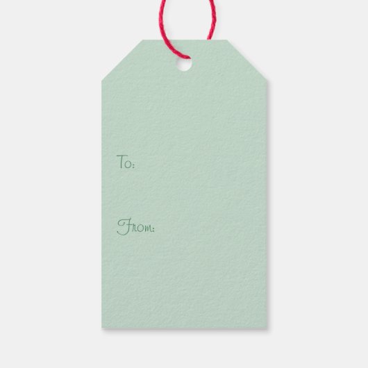 Happy Pawholidays Honden Rood Groen Cadeaulabel (Achterkant)