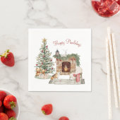 Happy Pawholidays Hondenontwerp - Corgi Servet (Insitu)