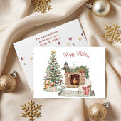 Happy Pawholidays Hondenontwerp - Maltees Feestdagen Kaart