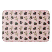 Happy Pawholidays Labrador Retriever Honden Badmat (Voorkant)