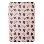 Happy Pawholidays Labrador Retriever Honden Badmat (Voorkant Verticaal)