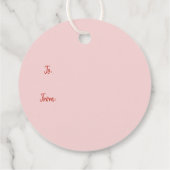 Happy Pawholidays Labrador Retriever Honden Bedankjes Labels (Achterkant)