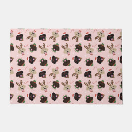 Happy Pawholidays Labrador Retriever Honden Deurmat