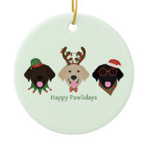 Happy Pawholidays Labrador Retriever Honden