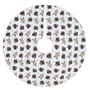 Happy Pawholidays Labrador Retriever Honden Kerstboom Rok