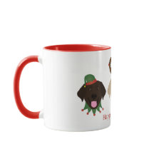 Happy Pawholidays Labrador Retriever Honden