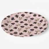 Happy Pawholidays Labrador Retriever Honden Papieren Bordje (Gekanteld)