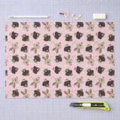 Happy Pawholidays Labrador Retriever Honden Tissuepapier (Craft)