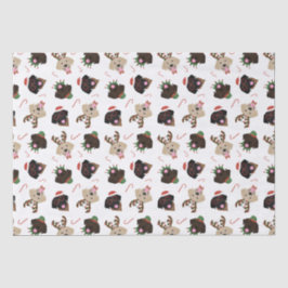 Happy Pawholidays Labrador Retriever Honden Tissuepapier