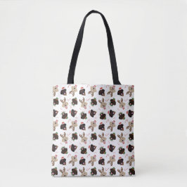 Happy Pawholidays Labrador Retriever Honden Tote Bag