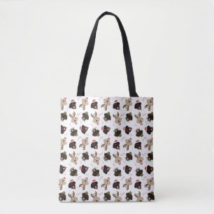Happy Pawholidays Labrador Retriever Honden Tote Bag