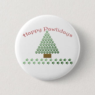 happy pawlidays copy1 ronde button 5,7 cm