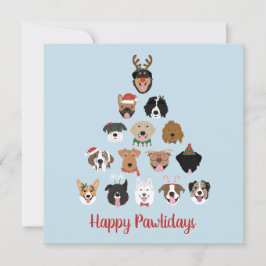 Happy Pawlidays Dog kerstboom