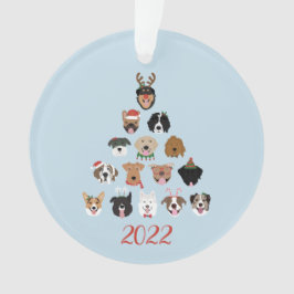 Happy Pawlidays Dog kerstboom Ornament