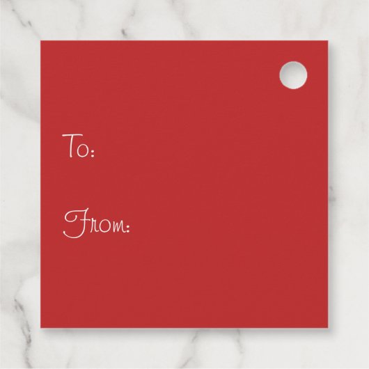 Happy Pawlidays French Bulldogs kerststal Stocking Bedankjes Labels (Achterkant)