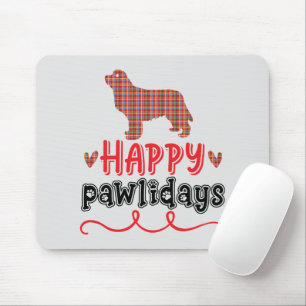 Happy Pawlidays Funny Word Pun Muismat