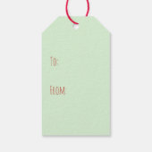 Happy Pawlidays Goldendoedle kerstlampjes Cadeaulabel (Achterkant)