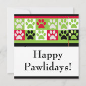 Happy Pawlidays-kaart (Voorkant)