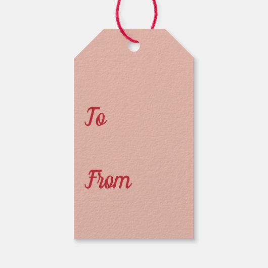 Happy Pawlidays Maltipoo Kerstmis aanwezig Cadeaulabel (Achterkant)