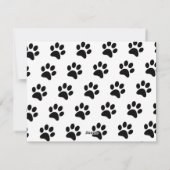 Happy Pawlidays Pet Photo met kerstkaart (Achterkant)