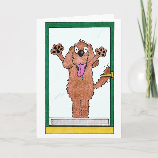 Happy Paw's Day Kaart (Voorkant)