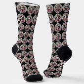 Happy Peace Monkey - Crew Socks Sokken (Gebogen)
