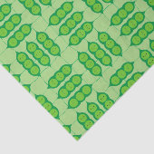 Happy Peapods Tissuepapier (Detail)