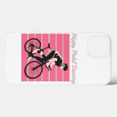 Happy Pedal Dancing - Cool Bike Rider Design Case-Mate iPhone Case (Achterkant (horizontaal))