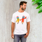 Happy Pencils rood en geel T-shirt