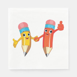 Happy Pencils Servet