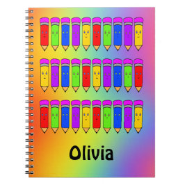 Happy Pencils! Spiral Photo Notitieboek