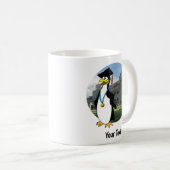 Happy Penguin Afstuderen Koffiemok (Voorkant rechts)
