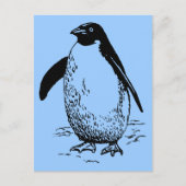 Happy Penguin Briefkaart (Voorkant)