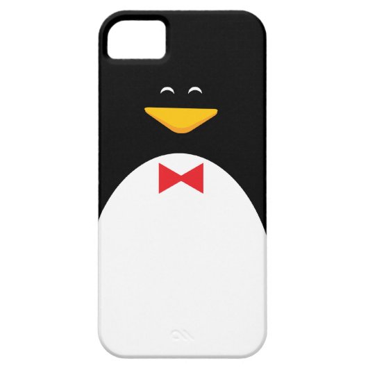Happy Penguin Case-Mate iPhone Case (Achterkant)