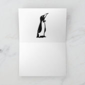 Happy Penguin Day Kaart (Binnen)