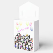 Happy Penguin Favoriete Boxen Bedankdoosjes (Geopend)